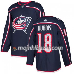 Dresovi Columbus Blue Jacket Trikots Pierre-Luc Dubois 18 Adidas 2017-2018 Navy Plava Authentic - Muške
